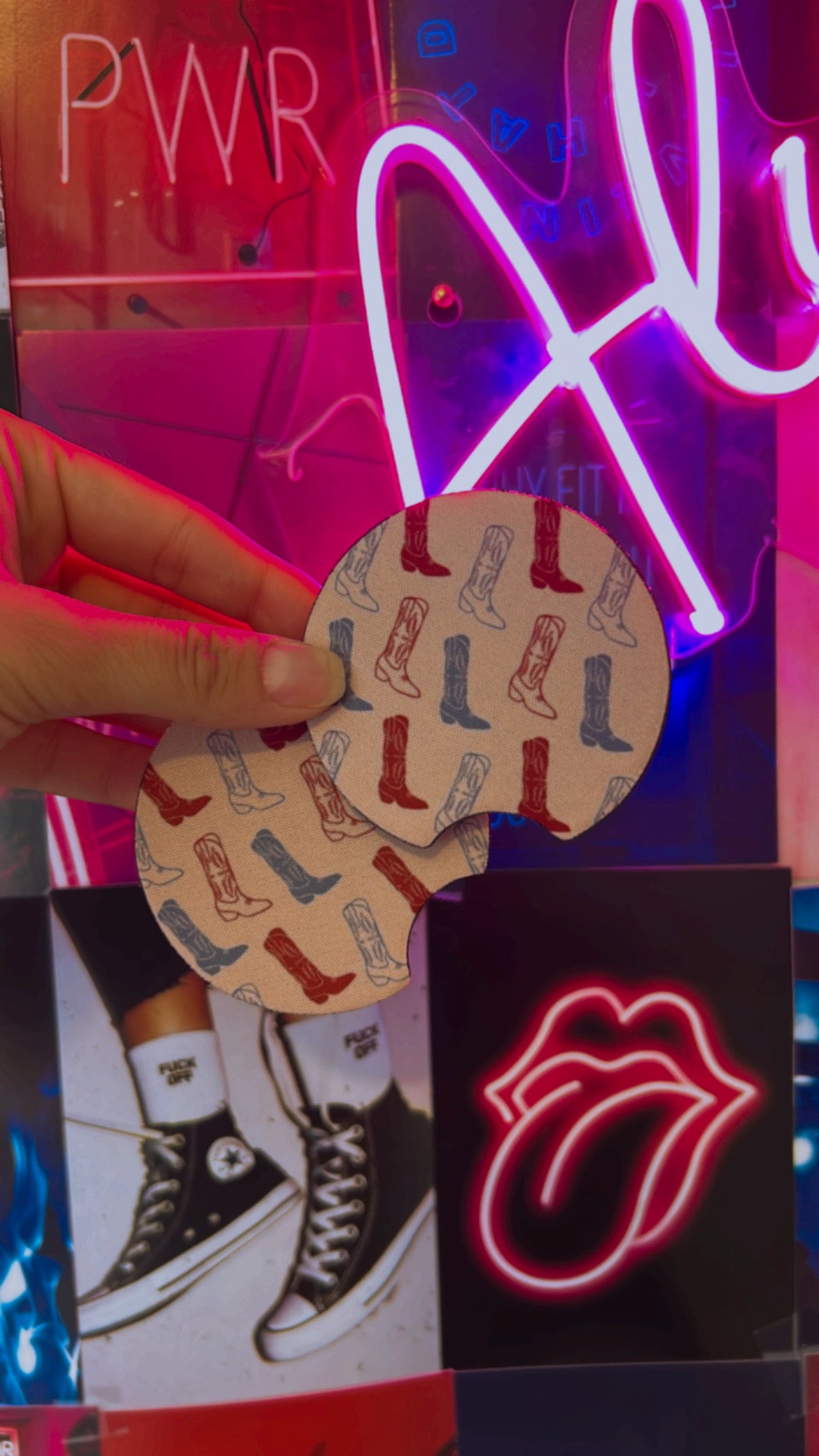 Boots Car Coasters