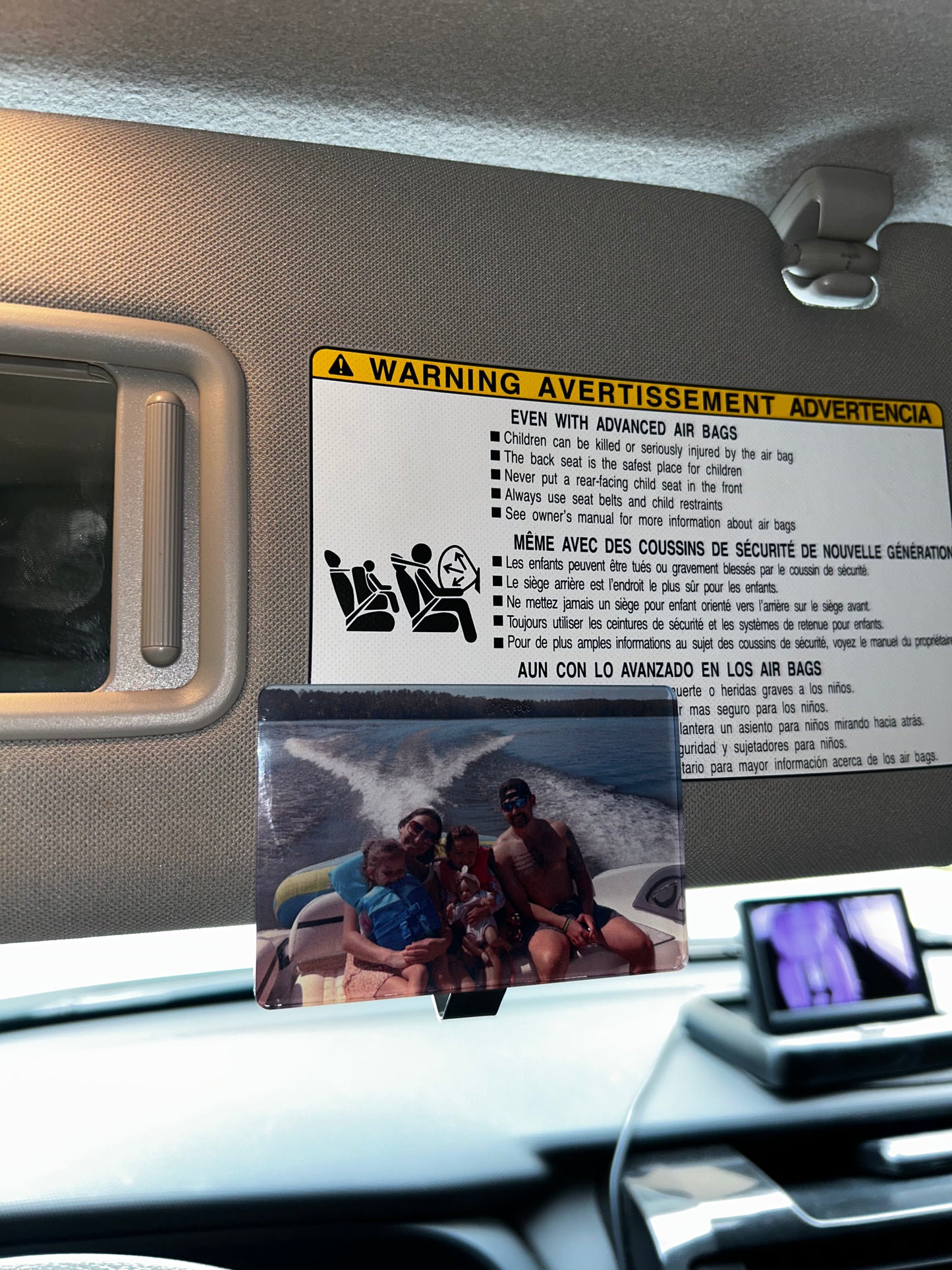 Visor Photo Clips