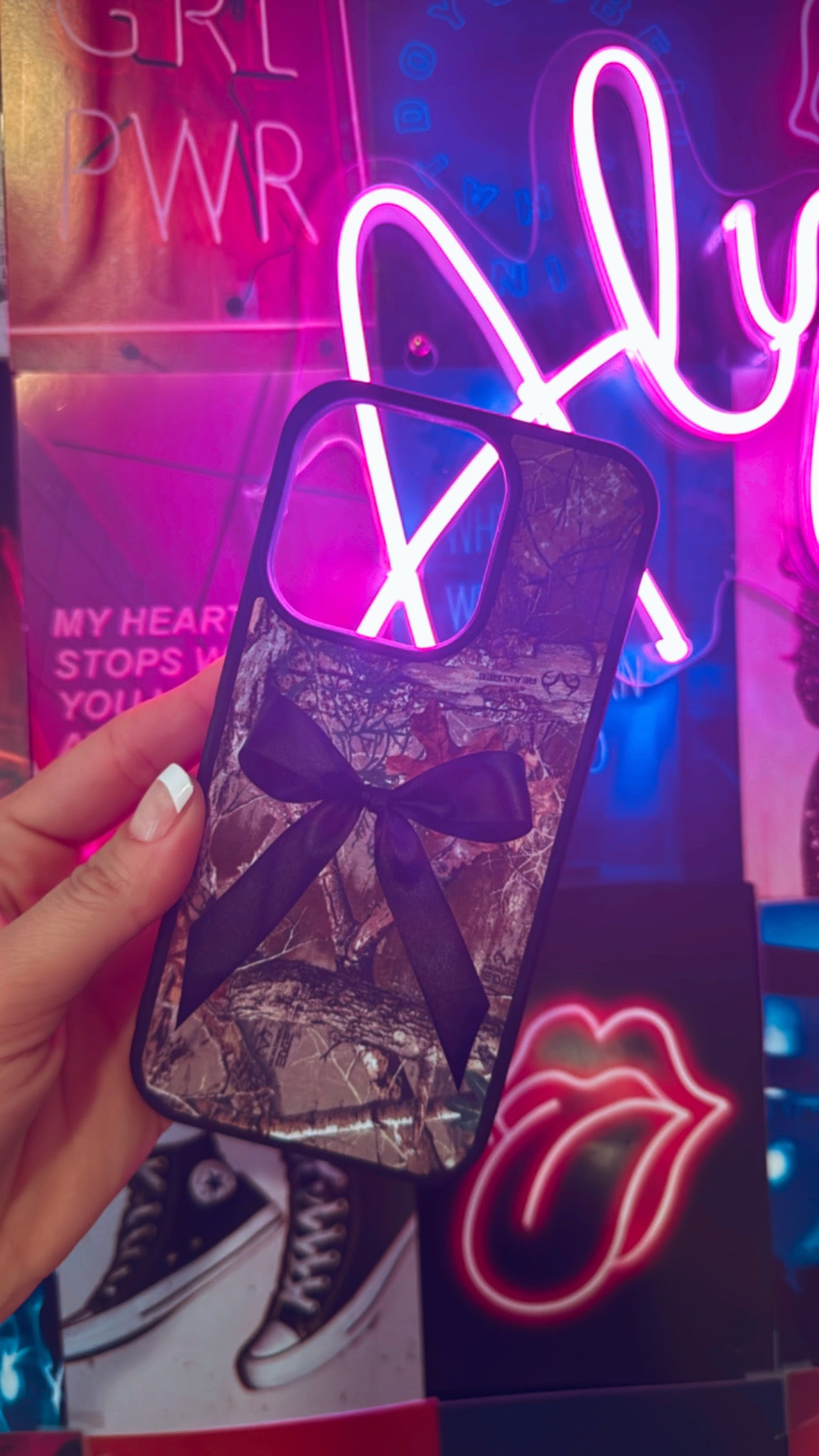 Camo Bow Phone Case