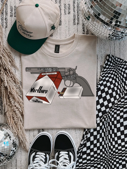 Cowboy Luggage Graphic Tee