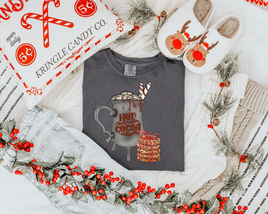 Cocoa & Cookies Comfort Colors Graphic Tee