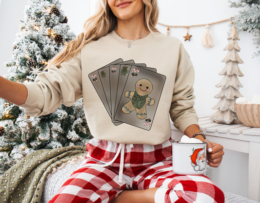 Christmas Blackjack Crewneck