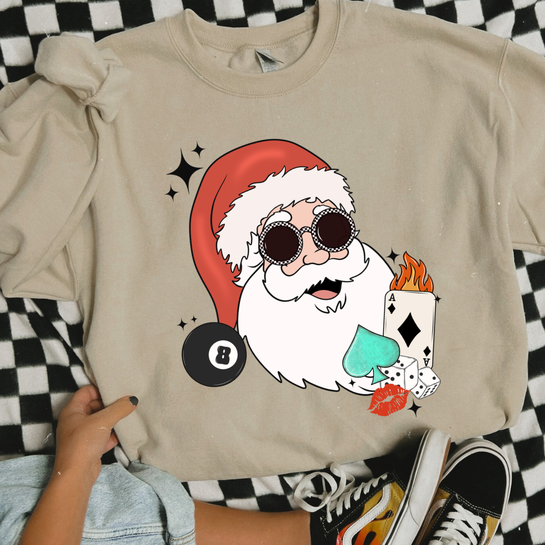 Gamblin Santa Crewneck