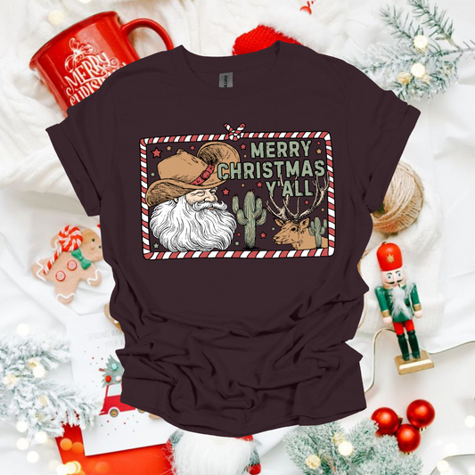 Merry Christmas Ya’ll Graphic Tee