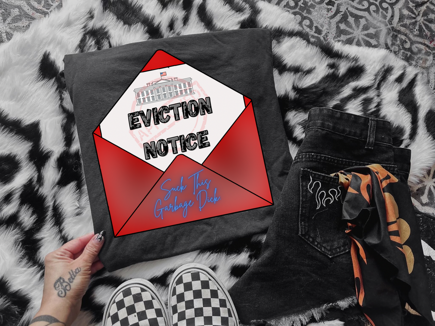 Eviction Notice Comfort Colors Graphic Tee