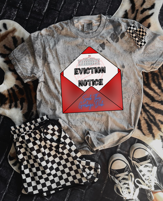 Eviction Notice Colorblast Graphic Tee