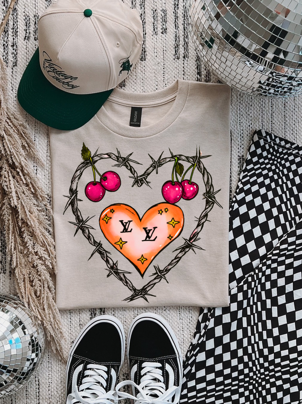 Edgy Heart Graphic Tee