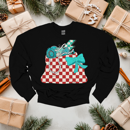 Sack Of Turquoise Crewneck