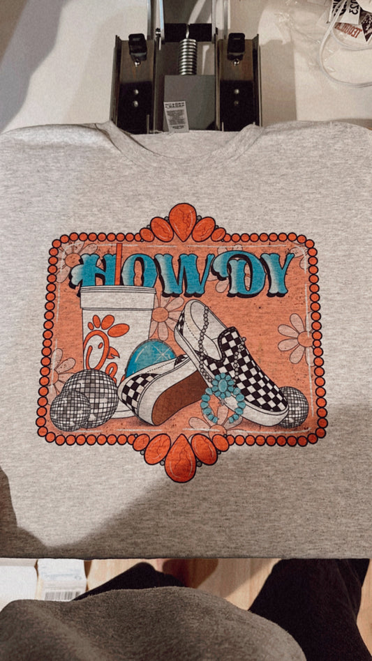 Pink Howdy Tshirt