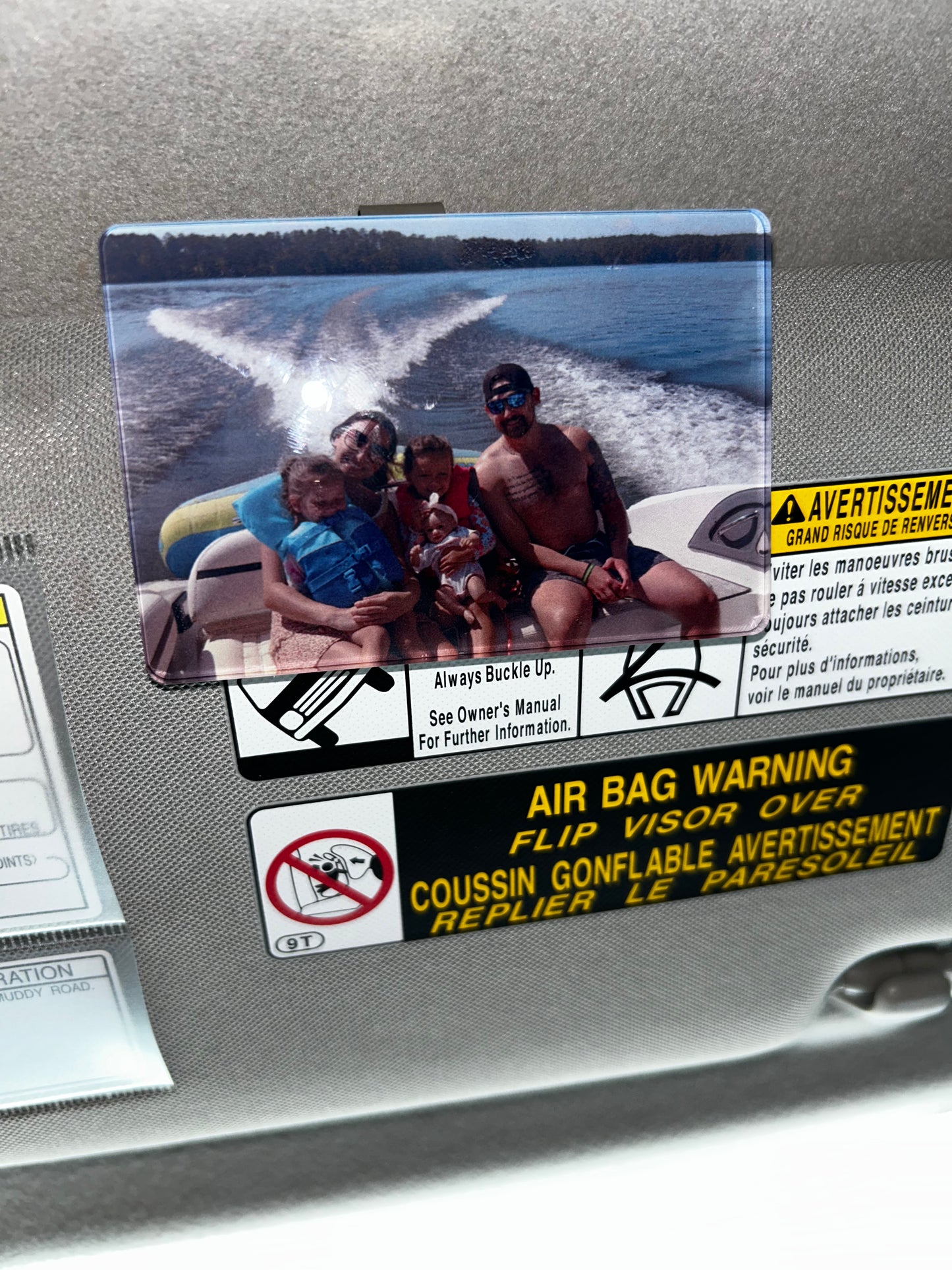 Visor Photo Clips