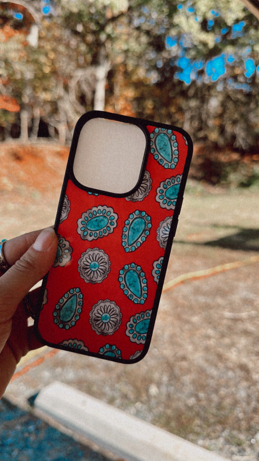 Pink Turquoise Phone Case