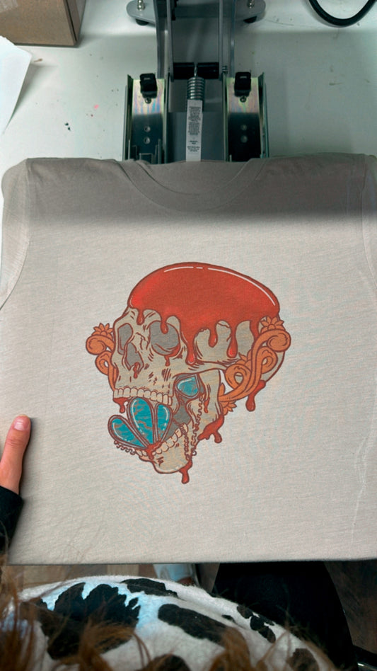 Bleeding Skull Shirt