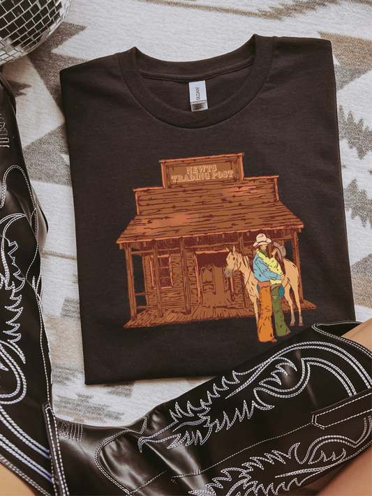 Newts Trading Post Graphic Tee