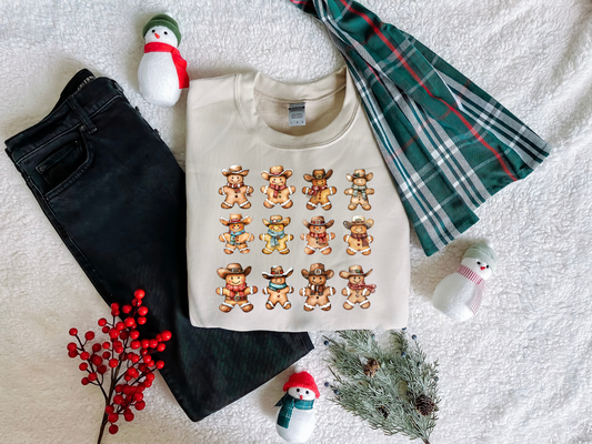 Gingerbread Collage Crewneck