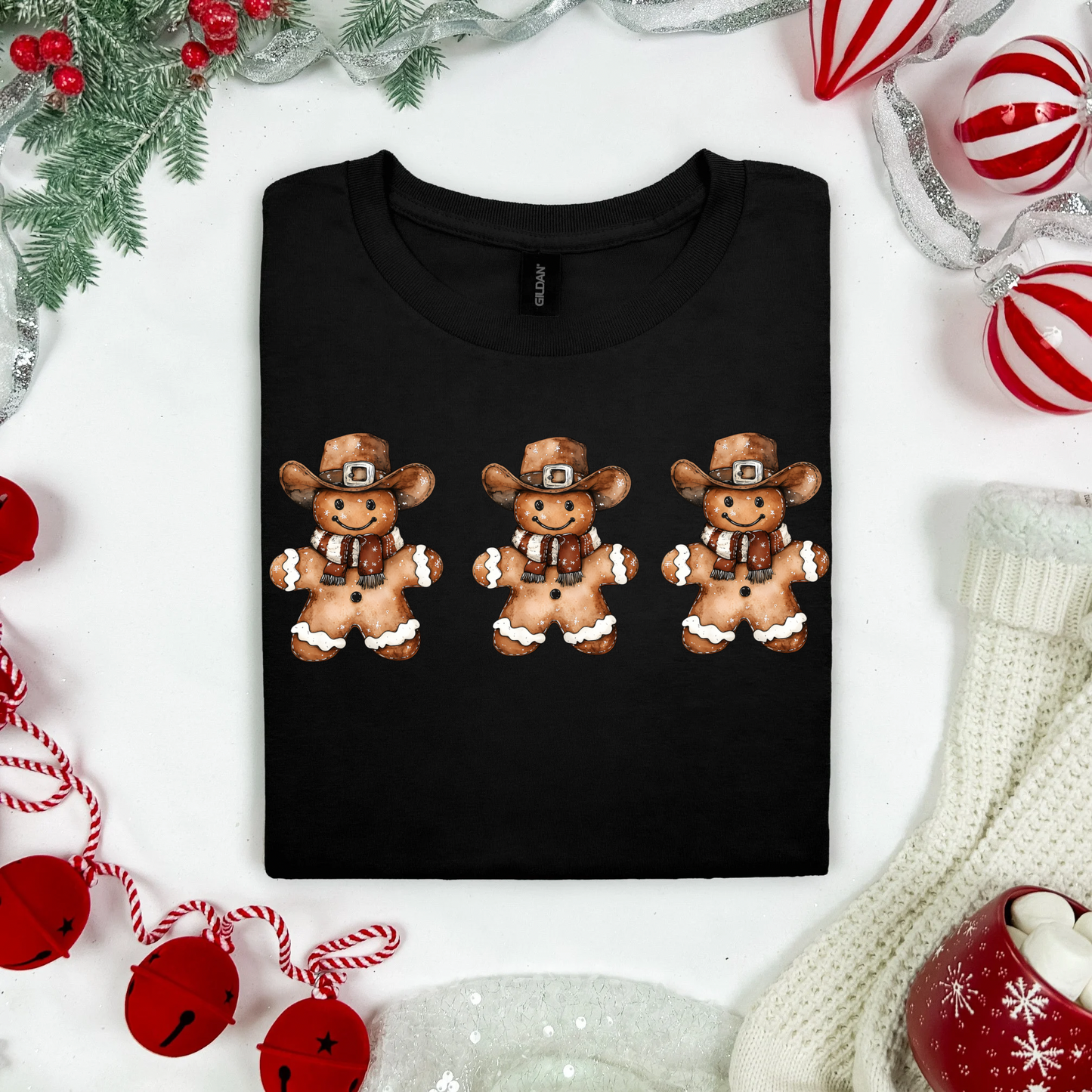 Gingerbread Trio Graphic Tee