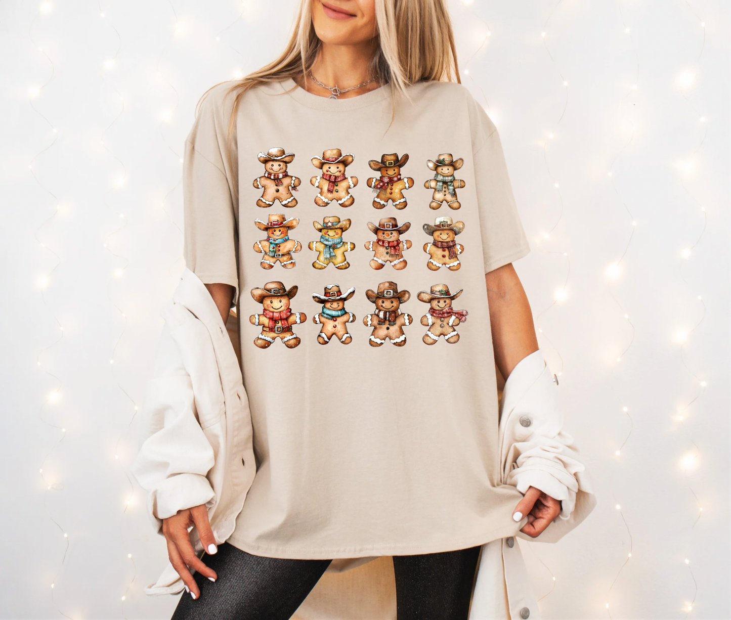 Gingerbread Collage Graphic Tee