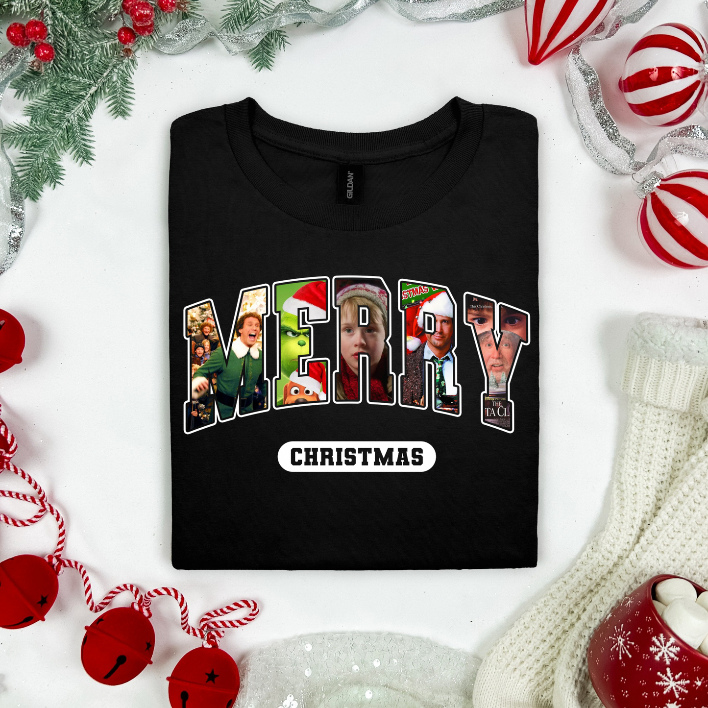 Merry Movies Graphic Tee