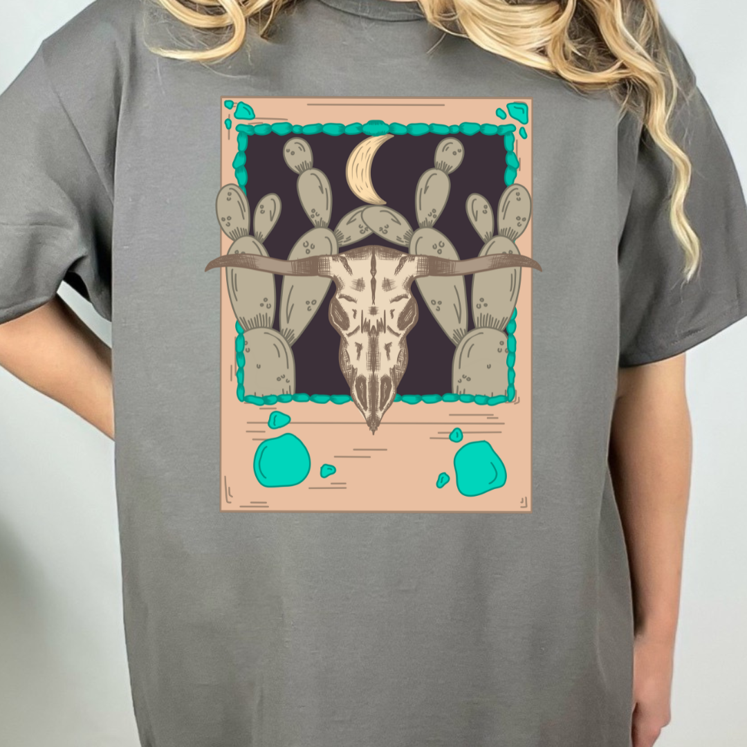 Longhorn Polaroid Graphic Tee