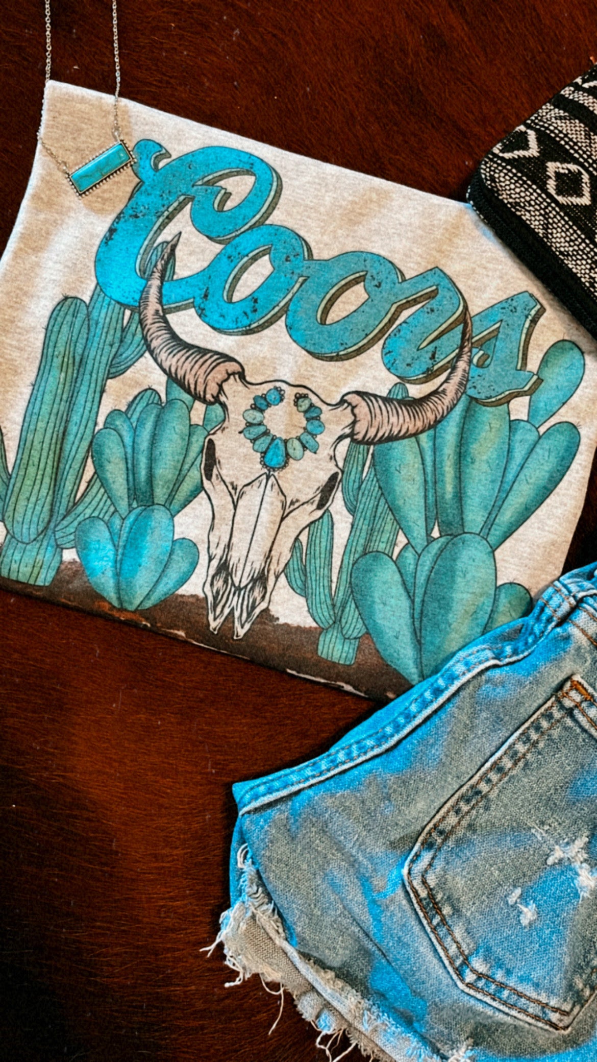 Turquoise Coors Shirt