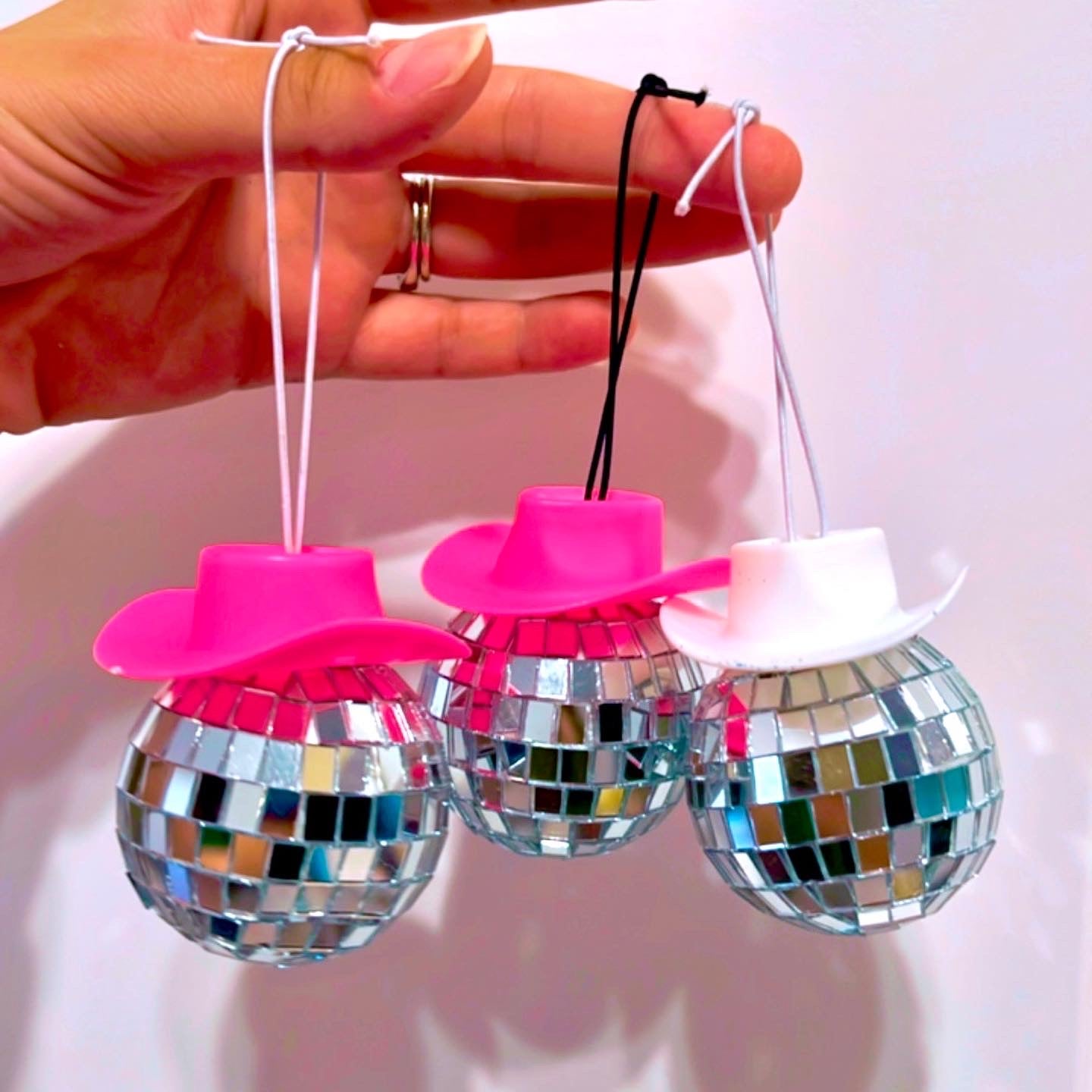 Disco Ball Cowboy Hats