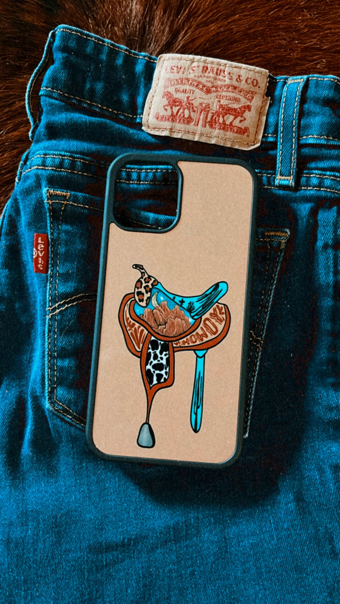 Howdy Saddle Phone Case