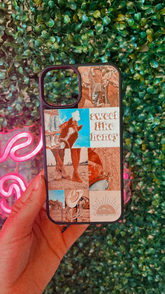 Western Collage Phone Case